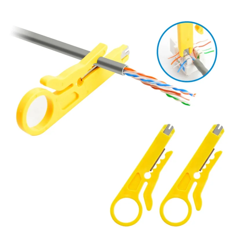 Wire Stripper Knife Crimper Pliers Crimping Tool Cable Stripping Wire Cutter Multi Tools Cut Line Multifunctional Hand Tools