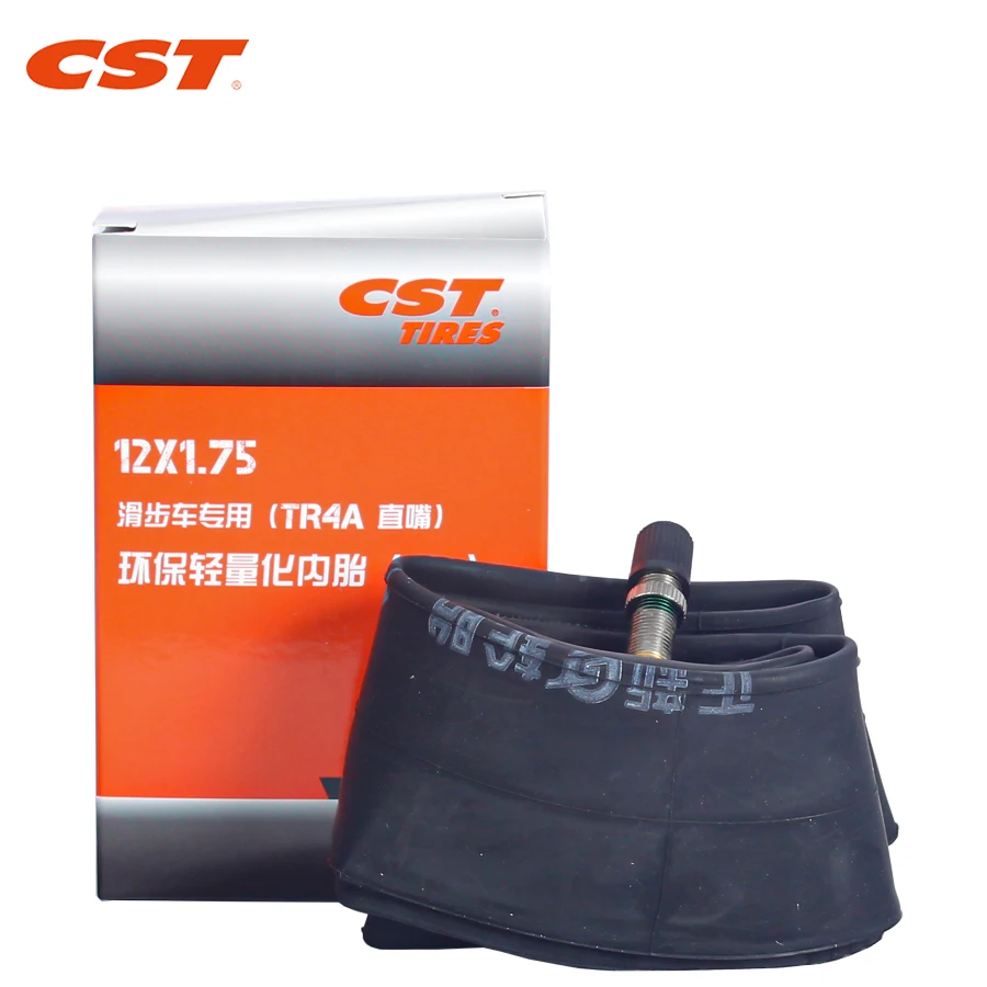 CST 自転車用タイヤチューブ 12x1.75 TR4A 直バルブ　30個まとめ CST 自転車用タイヤチューブ 12x1.75 TR4A 直バルブ 30個まとめ 【公式