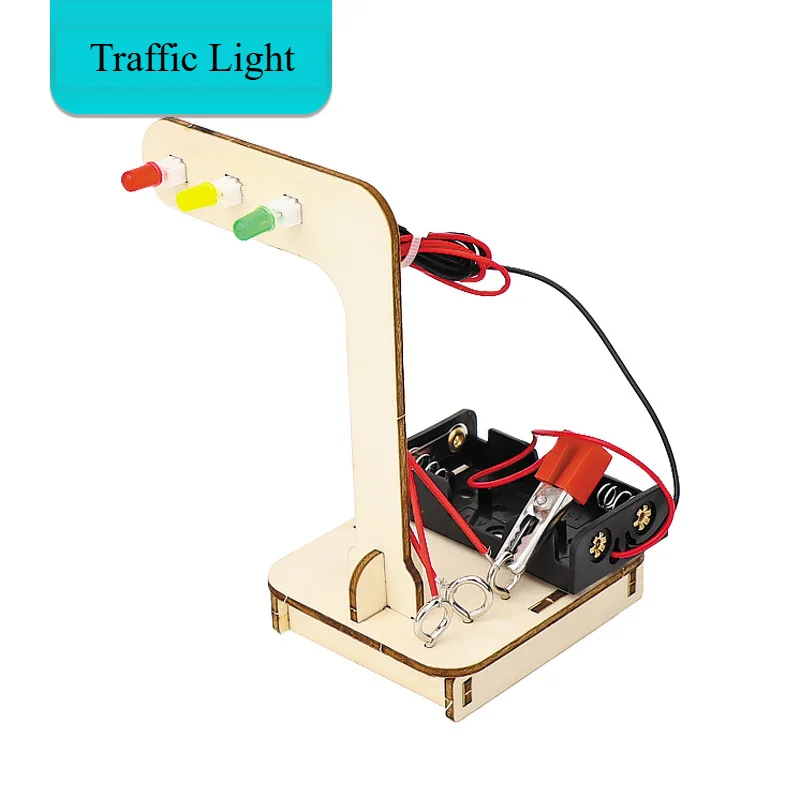 Juguetes De física STEM DIY para niños, experimento de ciencia, Material de enseñanza, proyector deslizante, Motor de CC, proyecto de montaje Manual, regalo para niños