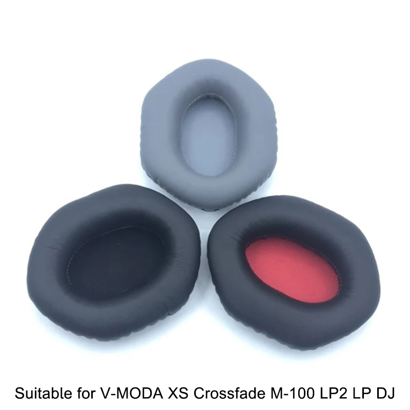 1 Pair Replacement Foam Ear Pads Pillow Cushion Cover for VMODA XS Crossfade M100 LP2 LP DJ Headphones