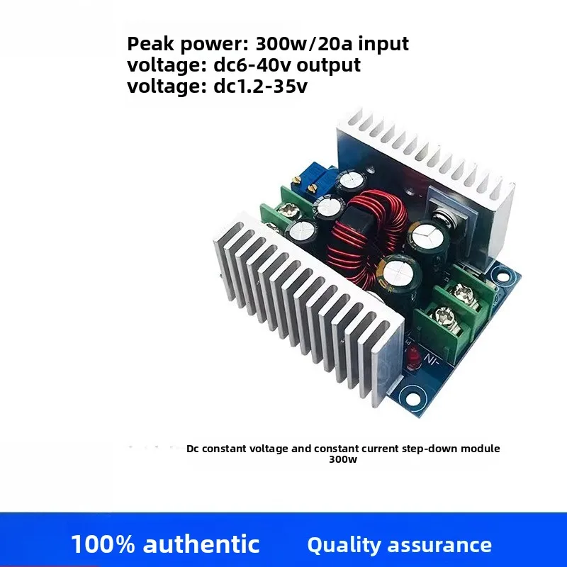 

High-Efficiency 20A 300W CC CV Power Supply Module Synchronous Rectifier for Charging LED Lighting