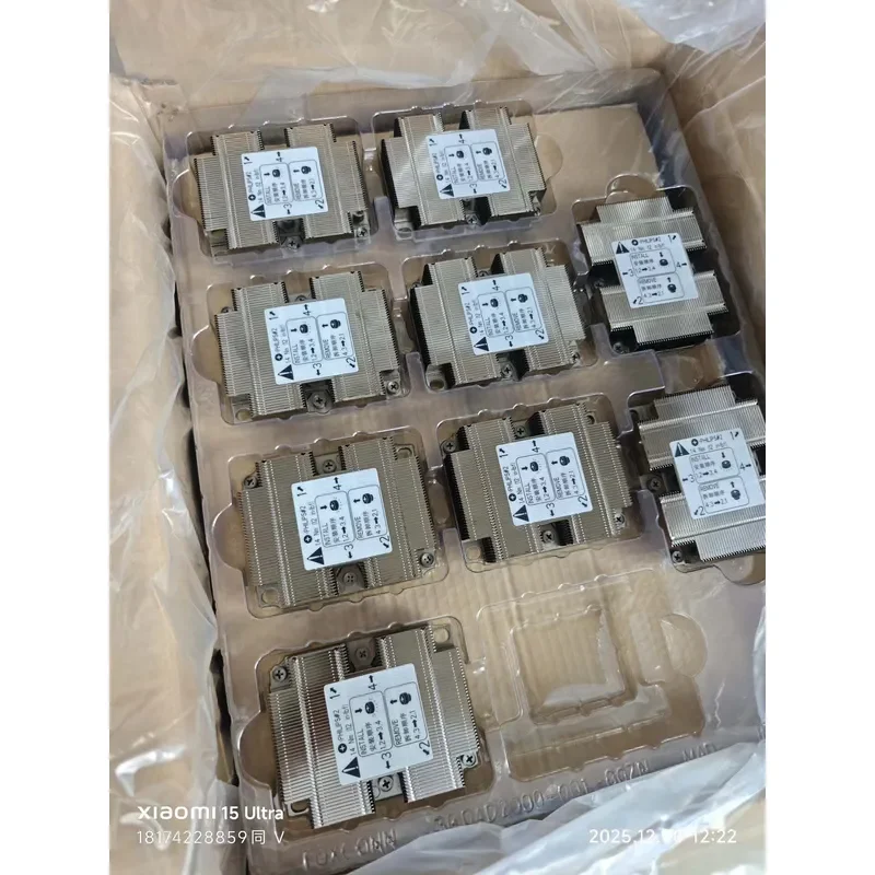 for New 3647 Radiator 1U Passive Heatsink for Server CPU Cooler