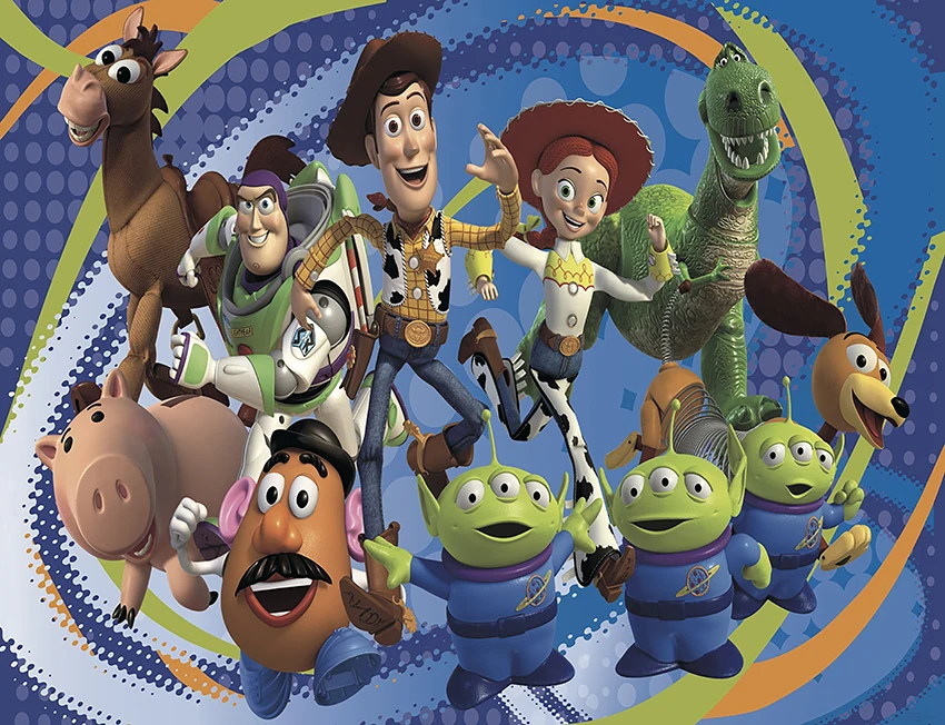 Баннер на день рождения, История игрушек, Фотофон для мальчиков, декор для дня рождения, украшения для торта, десерта, стола, Фотофон