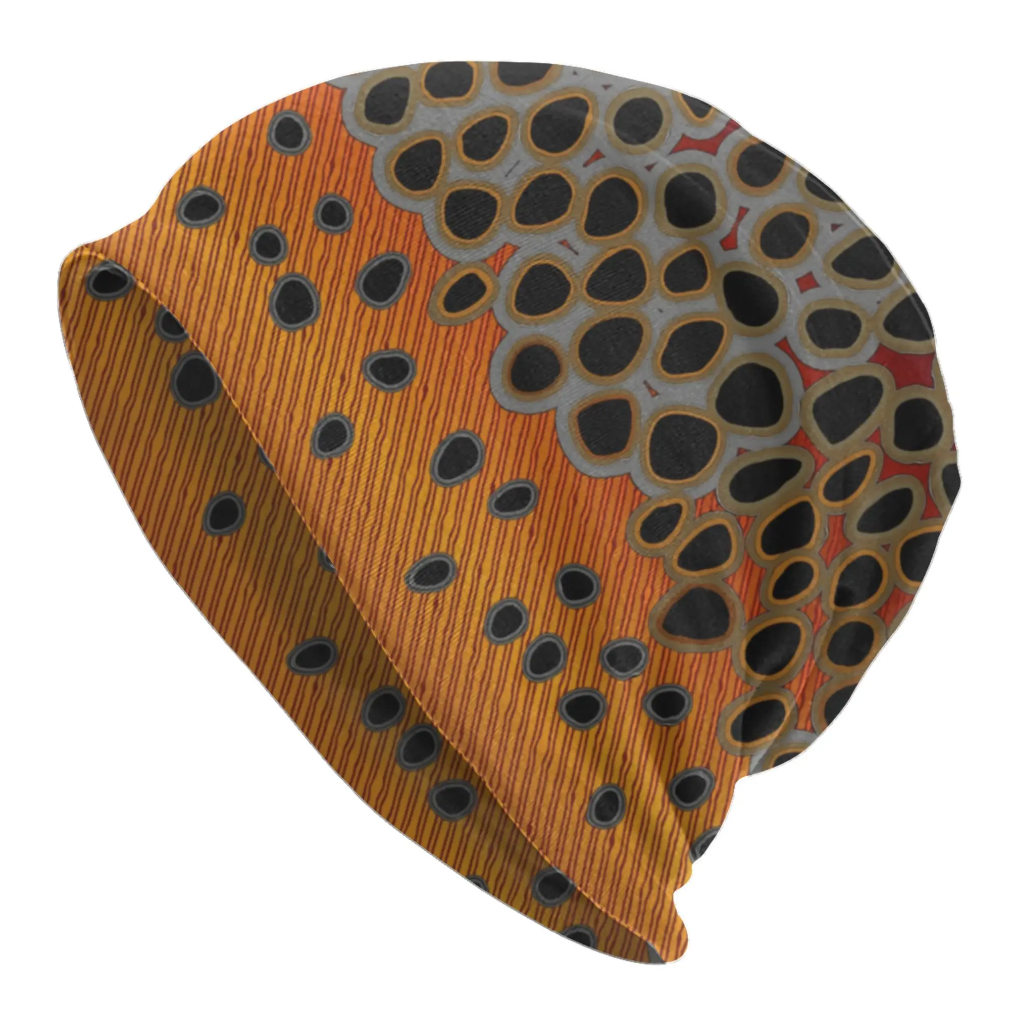 Brow Trout Camo Skullies Beanies Caps Unisex Winter Warm Knit Hat Women Men Street Camouflage Style Bonnet Hats Outdoor Ski Cap