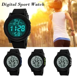 New Fashion Men and Women Sport Watch LED Digital Watches Day Date Silicone Wristwatch Luminous Clock Reloj Mujer