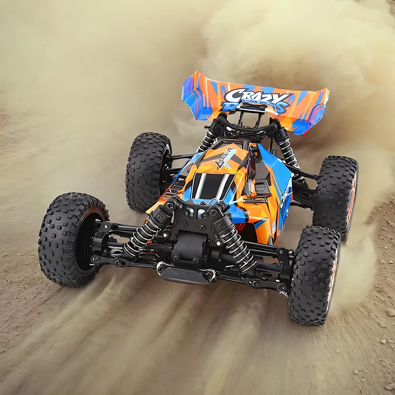 Wltoys 144018A 4WD New Double Style Car Shell 35Km/H High Speed Racing RC Off-Road Drift Car Toys 1/14 2.4GHz 390 Brushed Motor