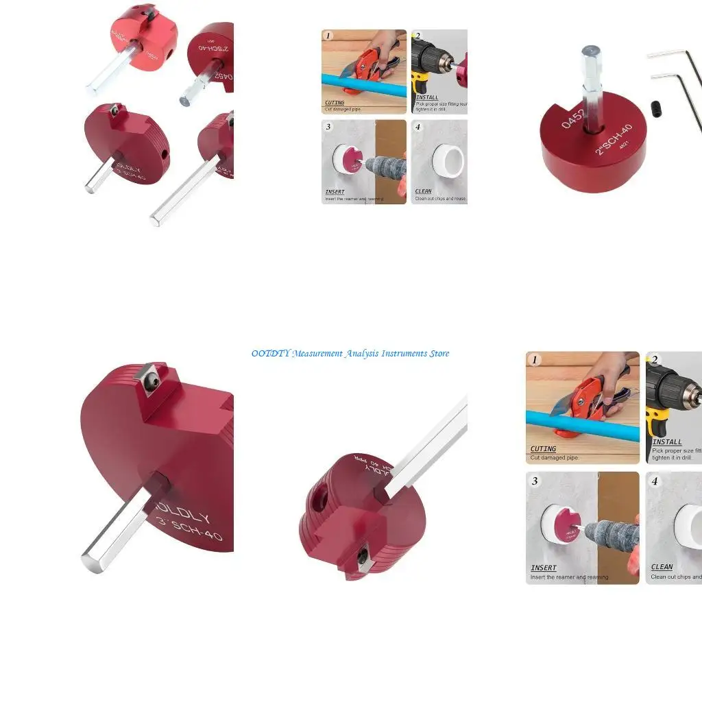 

367D PVC Fief Fibing Fipting Deamer PVC Tipe Deamer Точная конструкция для точной обрезки