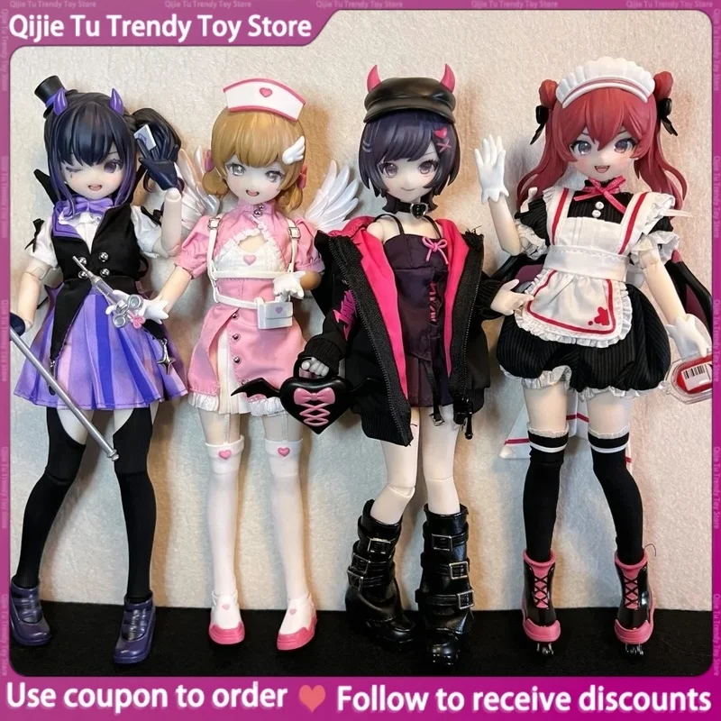 

Light Nightmare Twins Series Bjd Blind Box Special 6 Mobile Doll Toy Trendy Play Doll Handmade Ornament Girls' Festival Gift