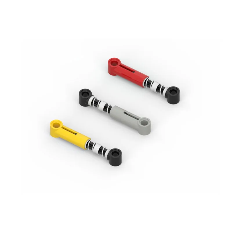 6pcs MOC compatible 76537 building block parts 73129 suspension arm hard spring DIY technology parts