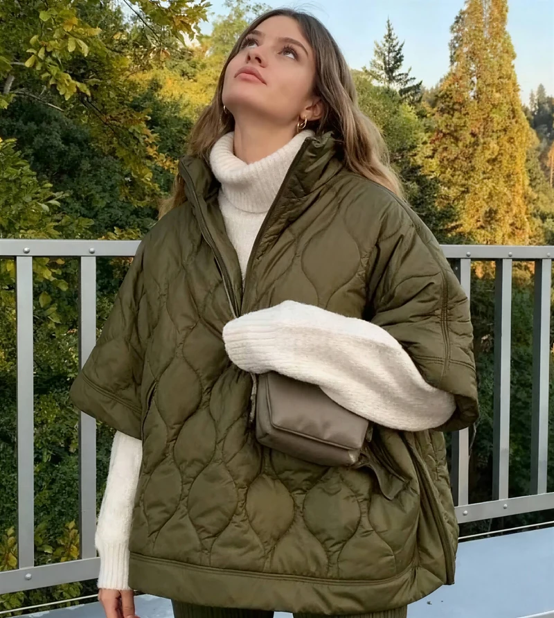 سترات نسائية شتوية وخريفية على الطراز الأوروبي منقوشة واحدة الصدر من الفلانيل أشرطة الشطرنج ذات أربطة حبل للكلية #1