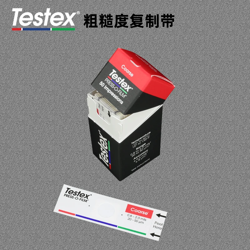 New Testex Roughness Copy Tape New Elcometer E122-C Rubbing Paper X-Coarse E122-B