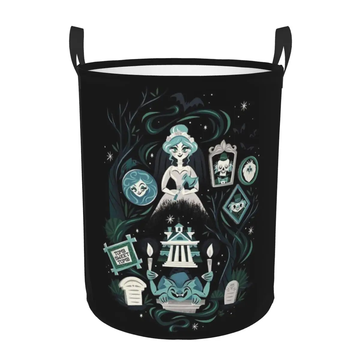 

Особняк с привидениями, растягивающиеся корзины для грязного белья, складная большая водонепроницаемая корзина для хранения одежды для дома, детская