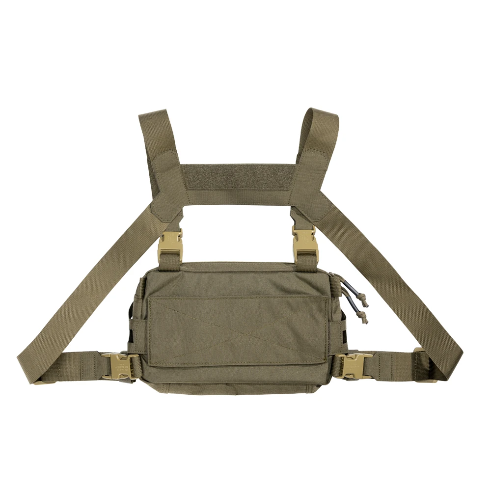 Taktische Brust Taschen Jagd Weste Outdoor Camping Schulter Rucksack Männer Motorrad Tasche Radfahren Klettern Bauch Fanny Pack Fahrrad – Detail 3