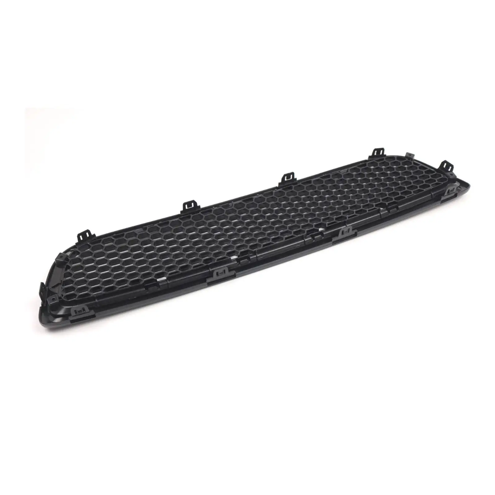 Glossy Black Mesh Grill Car Front Grille Upgrade Honeycomb Style Easy to Install for Volvo S40 V50 2008-2012 Accessories view 3