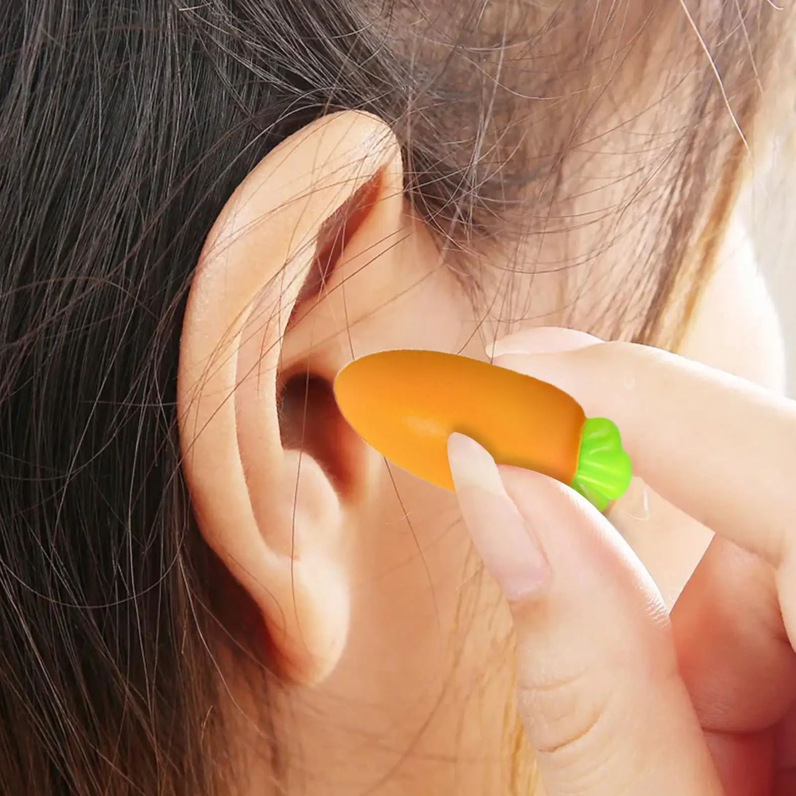 

Ear Plugs For Noise Reduction 6 Pieces Ear Plugs For Sleeping Noise Reduction Waterproof Soft Hearing Protection Carrot Shape