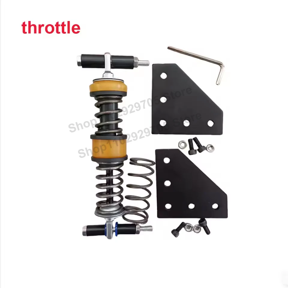 Simracing Game Pedaalkoppeling Gaspedaalrem Hydraulische veerdemper Mod Kit voor PXN PDHM-pedaal