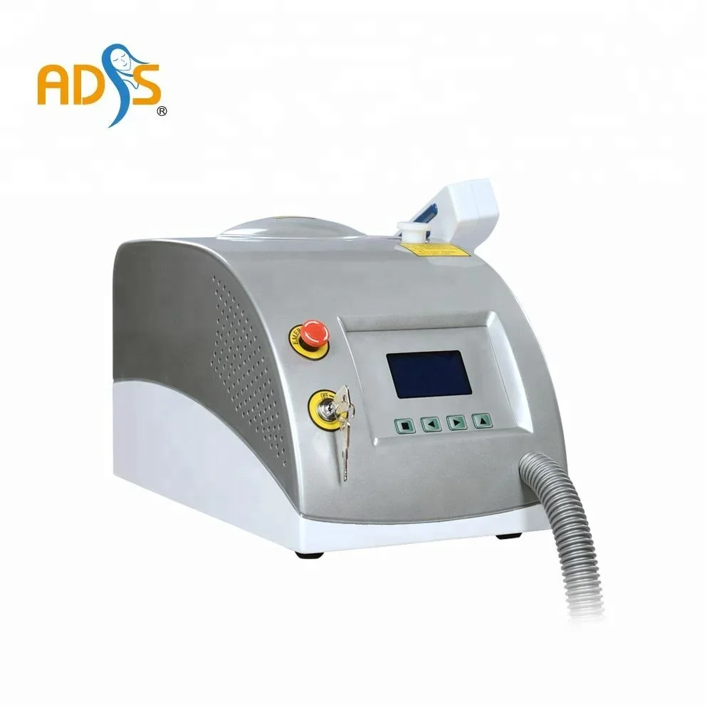 ADSS Q-switch laser tattoo removal RY280 with ruby and sapphire probe