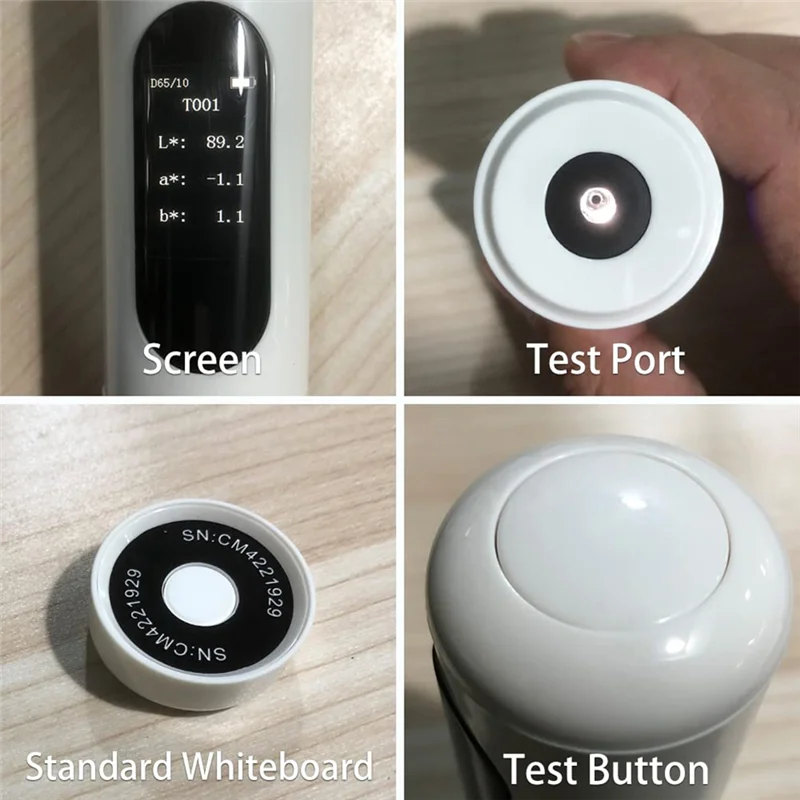 

JHD Mini Colorimeter For Capturing Color, Matching, Comparing,Saving,Measuring Paint And Digital Color Values,Color Analyzer