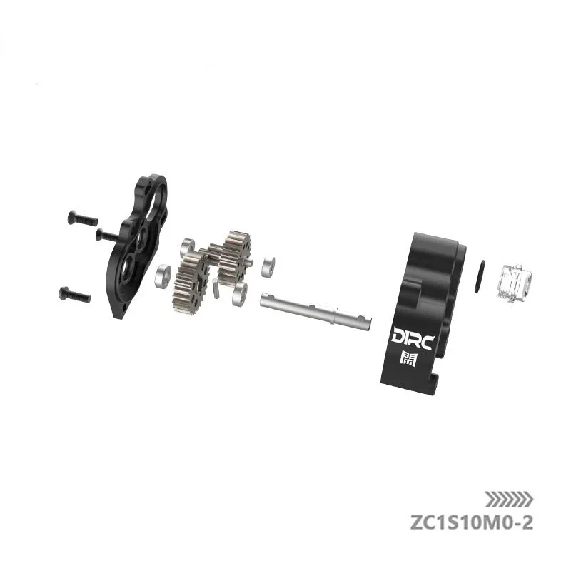 RC Car D1RC LCG caja de cambios baja gravedad modificaciones de vehículos de alto rendimiento para 1/10 TRX4 Defender AXIAL SCX10 piezas