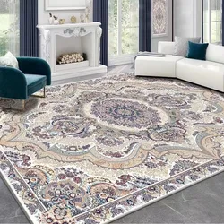 VIKAMA Persian wind living room Nordic retro national wind carpet floor cushion sofa coffee table crystal velvet carpet