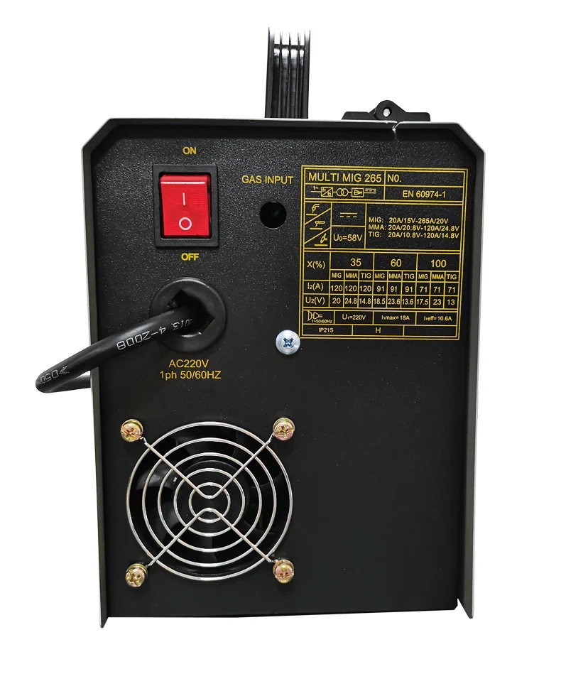 220V Airless Two Shielded Welding Machine Small Gas Shielded Welding Machine Multifunctional Household Electric Welding Machine