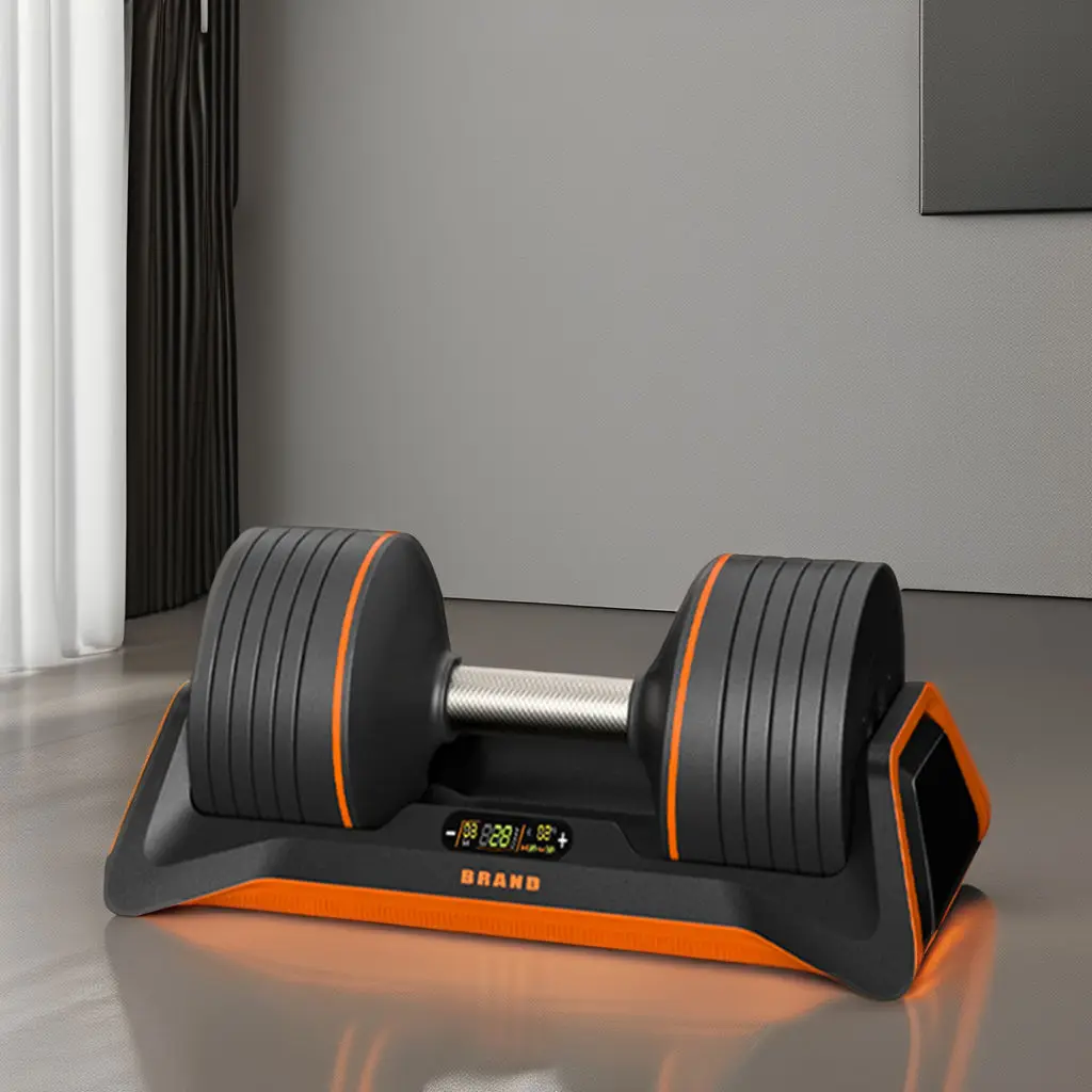 

Smart Dumbbells 18kg Strength Training Gym Dumbbells Weights Equipment Adjustable Barbell Set Dumbbells Barbell set