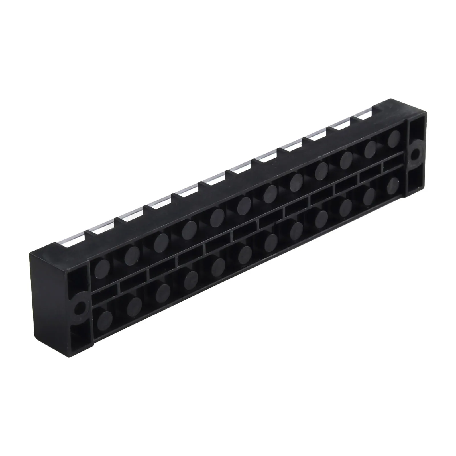 Home Terminal Block Connector 25A 600V Barrier Cover Dual Row Junction Box Protective Qualitative High Quality