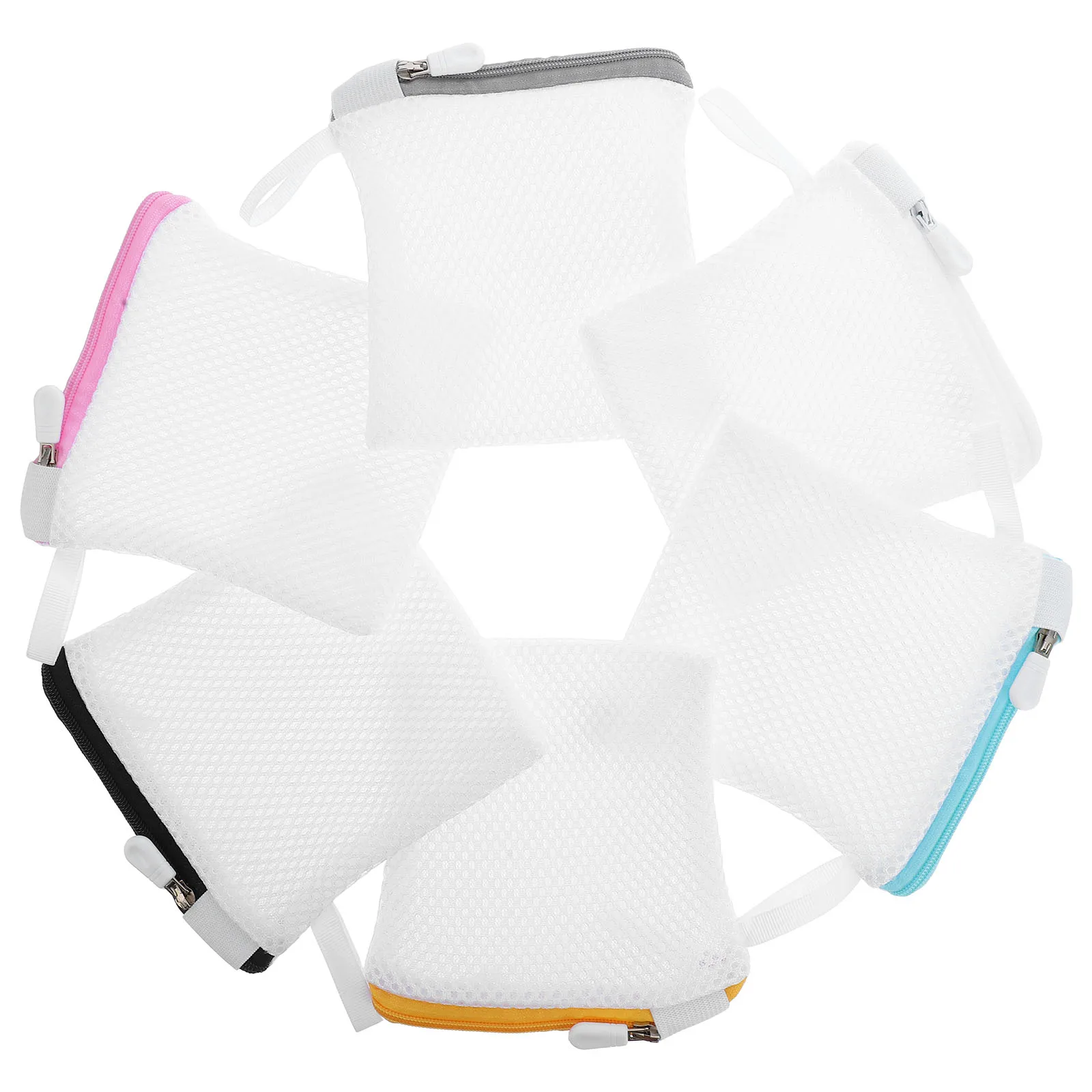 

6pcs Underwear Washing Bags Laundry Protector Mesh Organizers Dirty Clothes Bag Travel Bras Lingerie Washer Net Mini Size