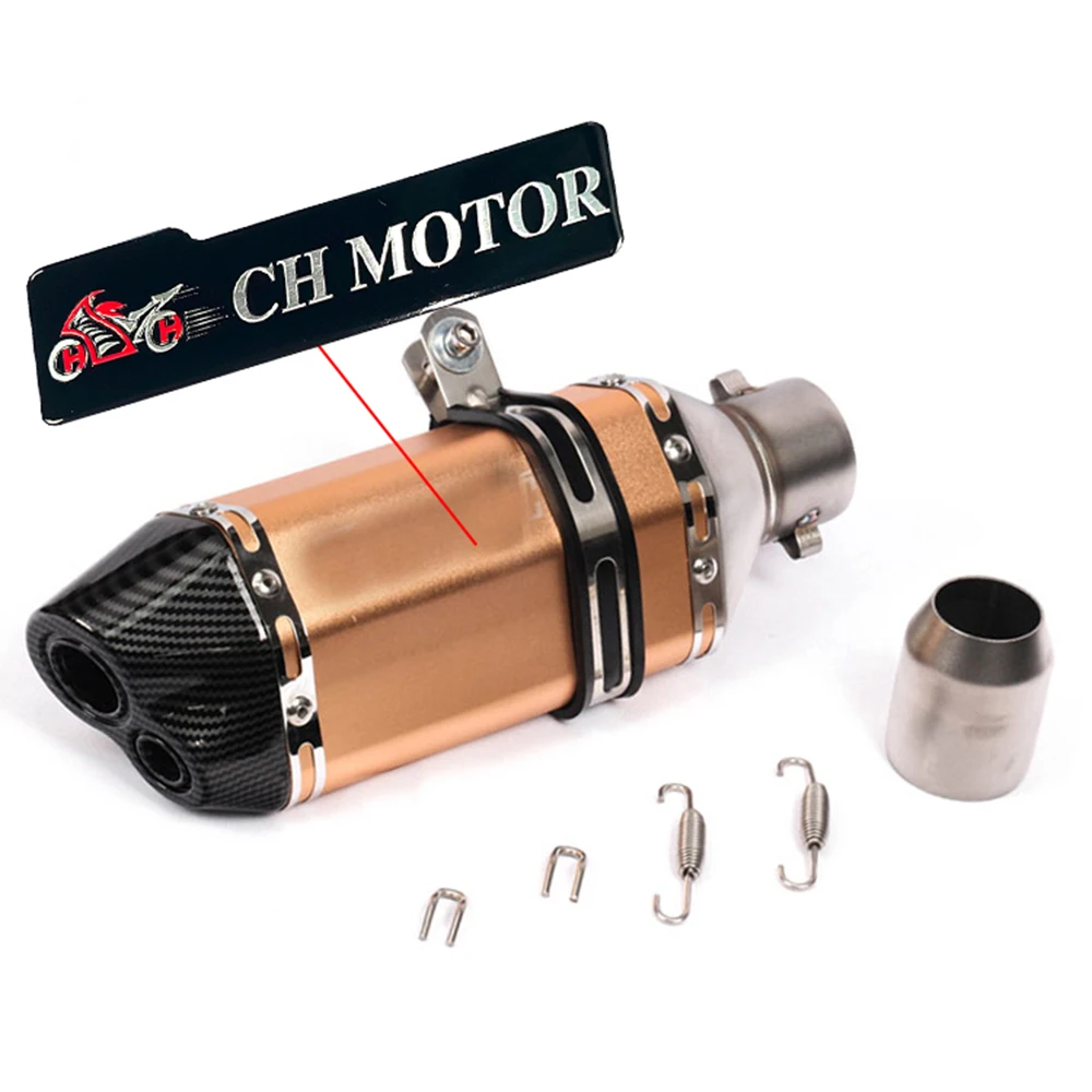 

Выхлопная труба CH MOTOR 51 мм, универсальные аксессуары для мотоциклов, глушитель для мотоциклов, подходит для XJ6, Yamaha MT07, 09, запчасти для мотоциклов