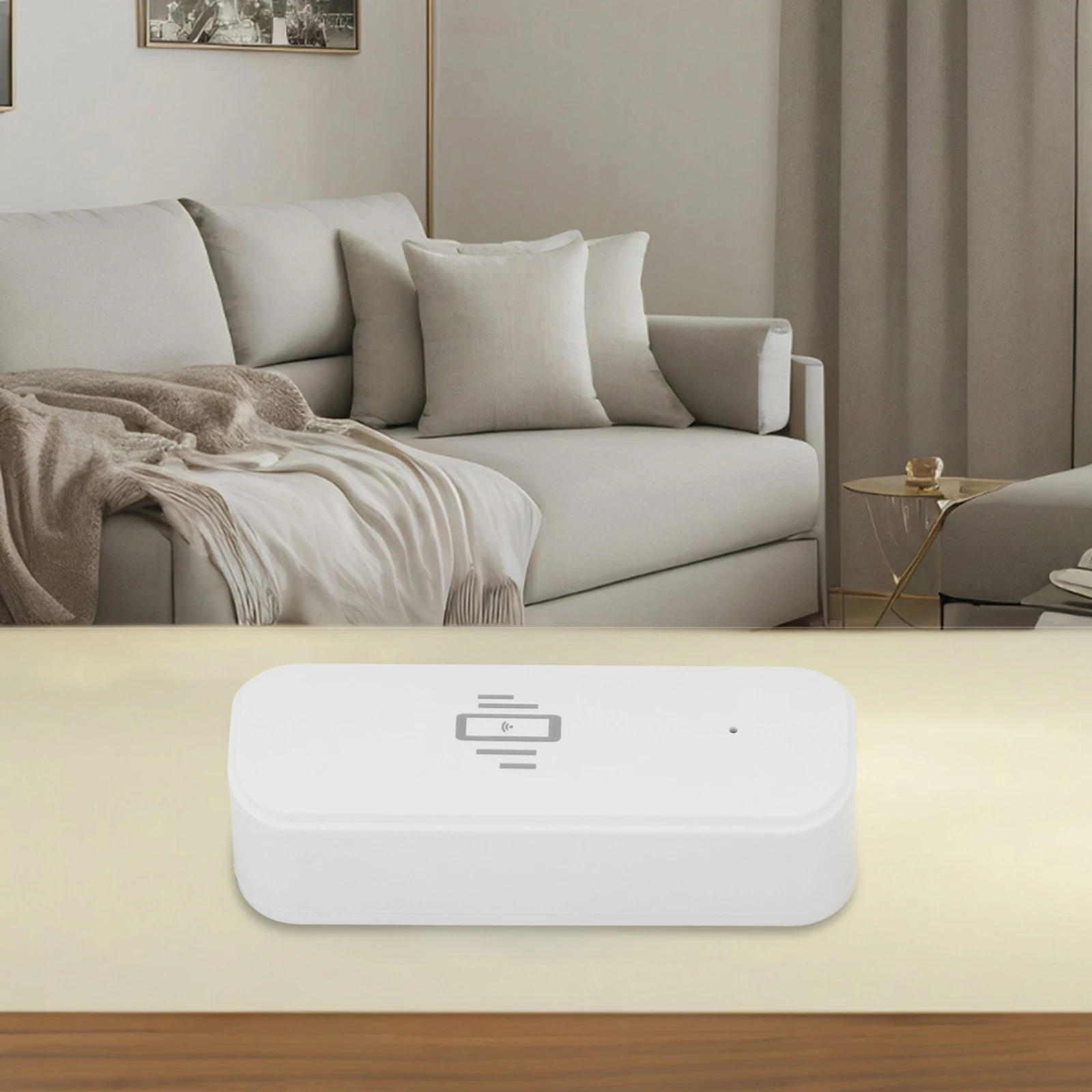 For Smart Vibration Sensor with For For WiFi For For Tuya Home Automation Real Time System and Adjustable Sensitivity