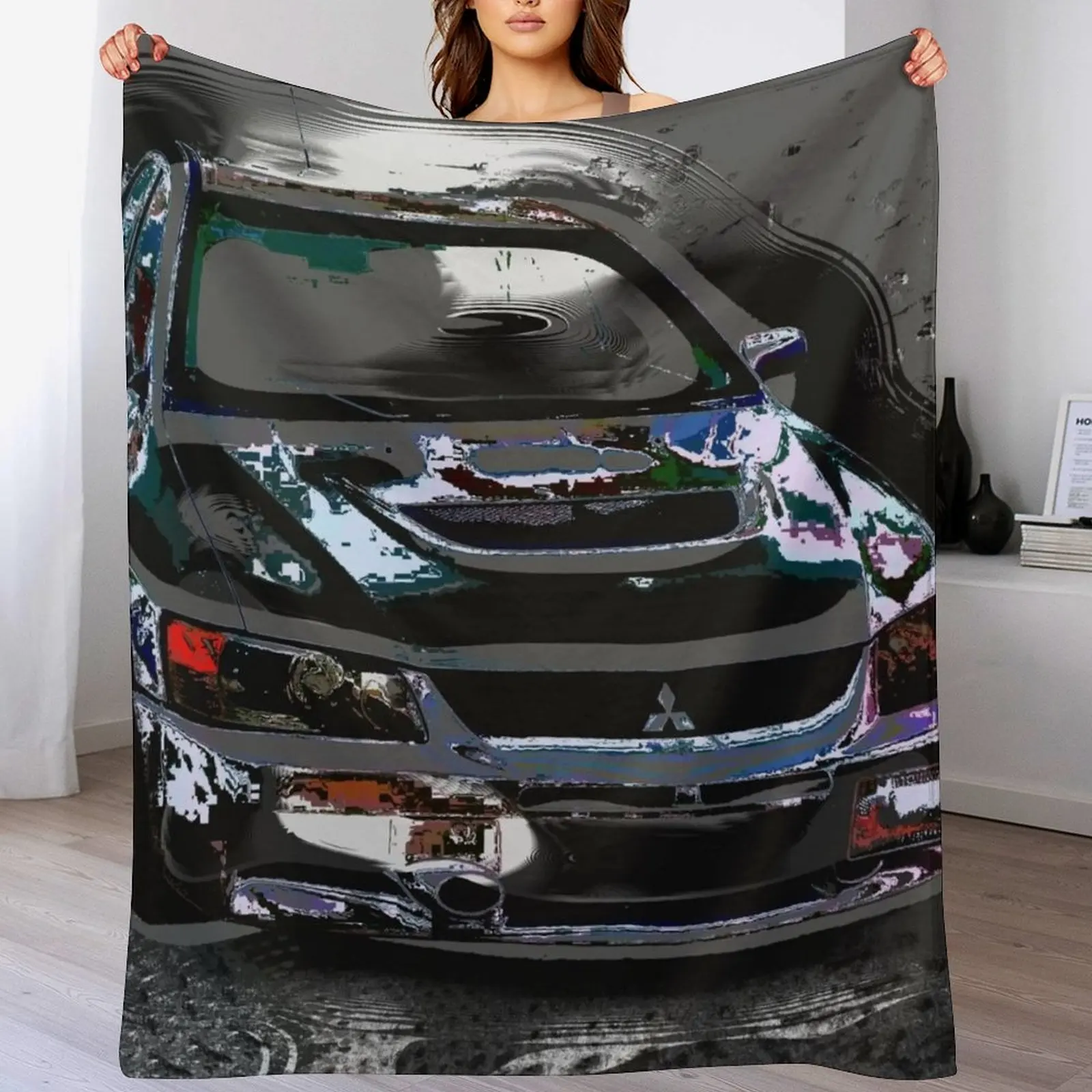 

2006 Mitsubishi Lancer Evolution 9 Edition 9 Throw Blanket Moving Furrys Thermal Blankets