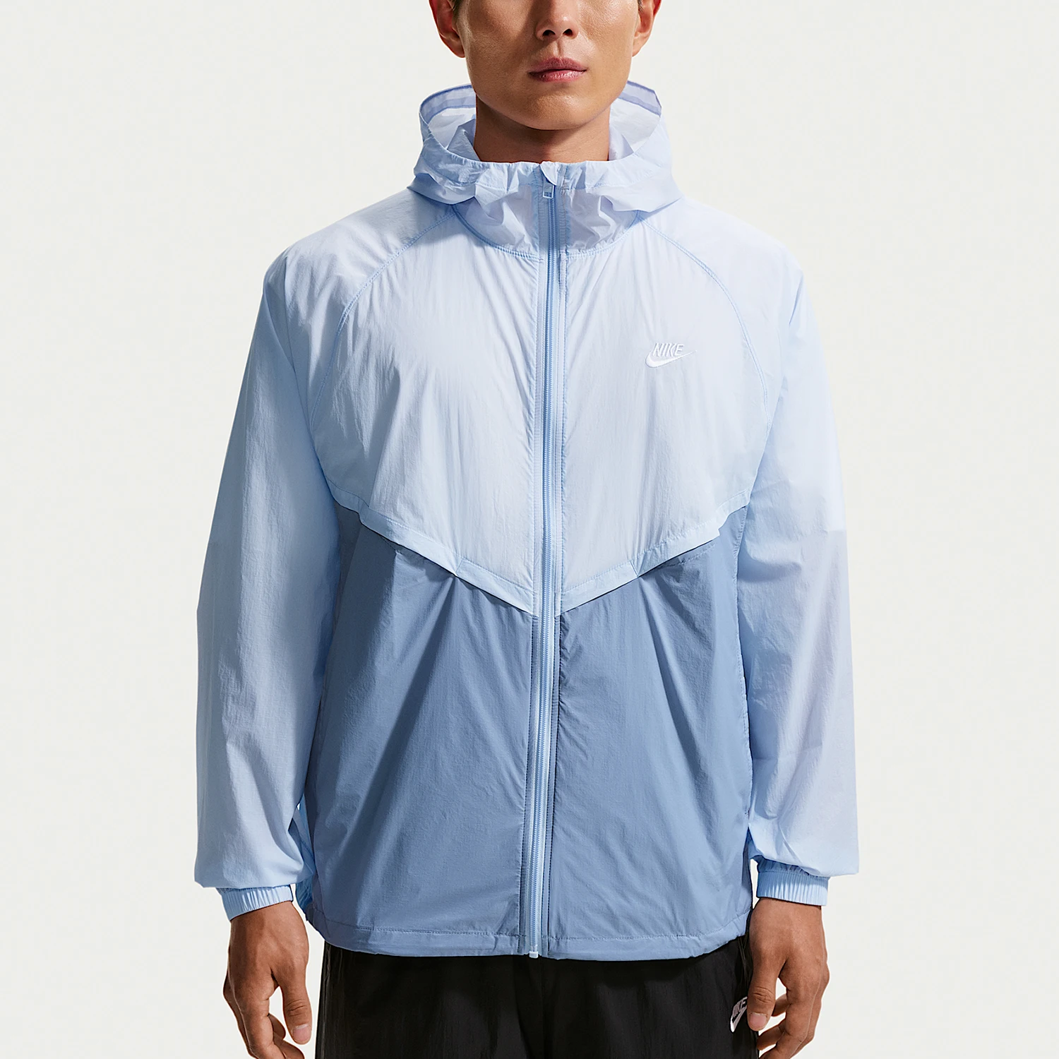 Chaqueta Nike Authentic Windrunner con cremallera y protección solar para hombre IO9628-407