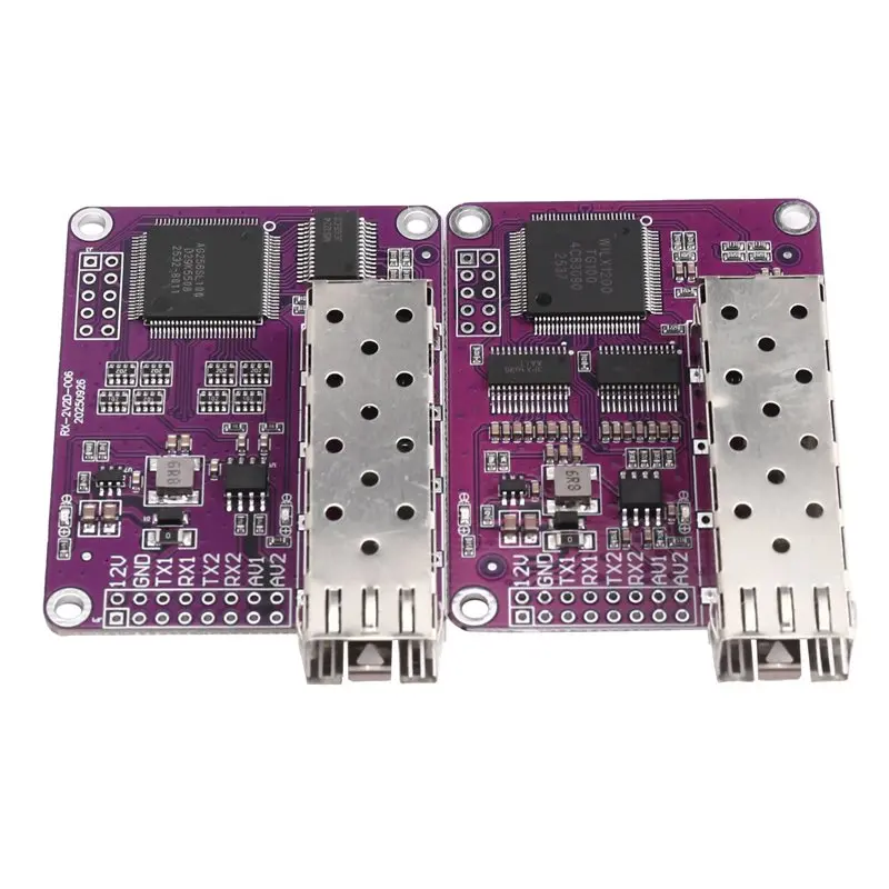 convertidor-de-datos-ttl-sobre-fibra-Optica-2-entradas-salidas-de-video-analogico-2-ttl-modulo-lc-tx1310-rx-1550nm-hasta-4-puertos