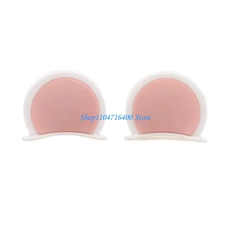 

y1gd Novelty Motorbike Helmet Bear Ears Decoration Universal Quick Installation 2pcs