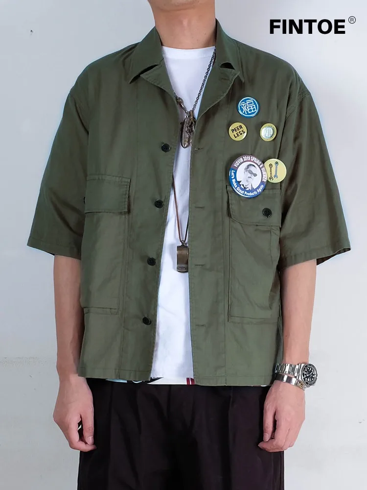 CORNET Japanese High Quality Cotton Shirt Give As A Gift for Badges Men