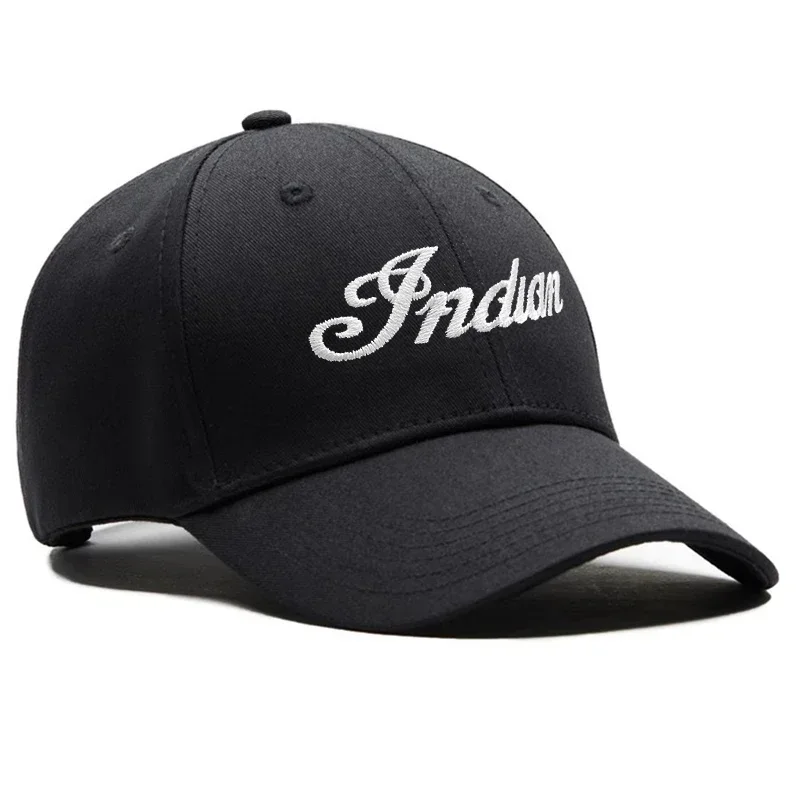 Motorcycle Embroidery Hats Casual Baseball Caps Sunscreen Hat For Indian Scout FTR CHIEF SPRINGFIELD CHIEFTAIN ROADMASTER