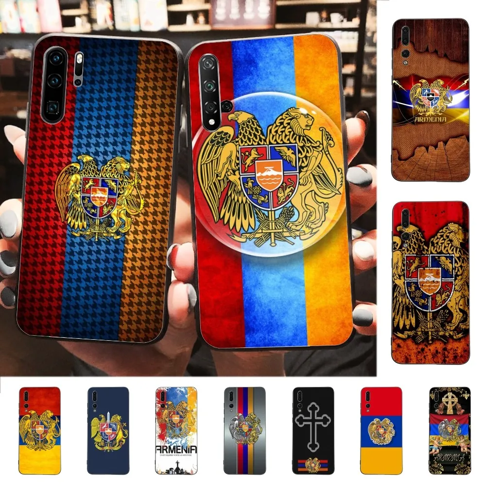 Armenia Armenians Flag Phone Case For Huawei P 8 9 10 20 30 40 50 Pro Lite Psmart Honor 10 lite 70 Mate 20lite