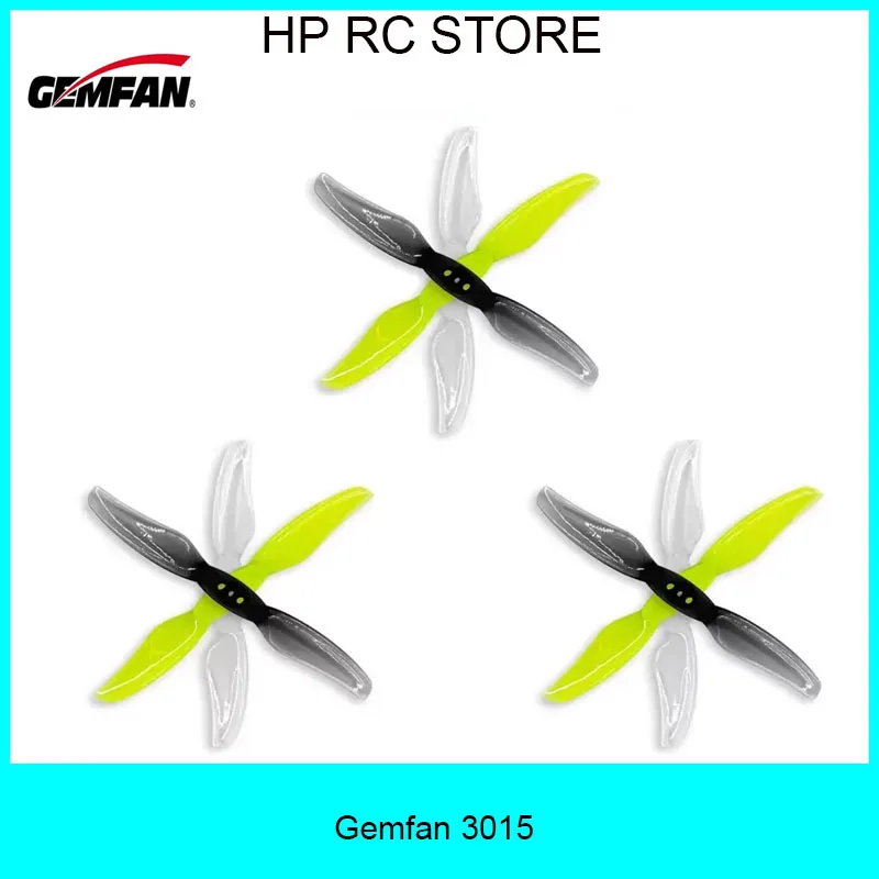 2pairs Gemfan 3015 Folding Propeller 2 Blade 3inch Floppy Proppy For Multirotor FPV RC Racing Cinewhoop Ducted Drone