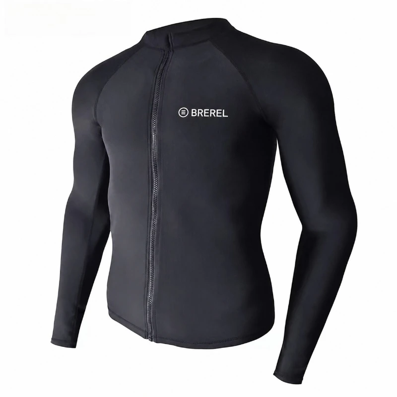 Wetsuit Men's Quick-Drying Sunscreen Swimsuit Jellyfish Surf Suit Skinny Hot Spring Split Long Sleeve Pants Swimsuit