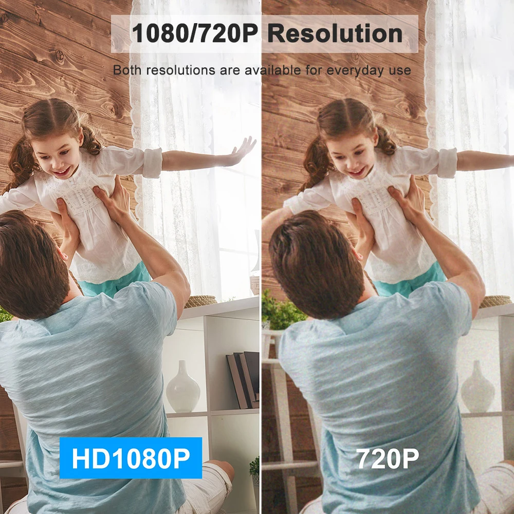 Minicámara de vigilancia Ip para interiores, dispositivo de seguridad HD de 1080P, con aplicación Smart Life, WIFI, inalámbrica, protección de Monitor de bebé