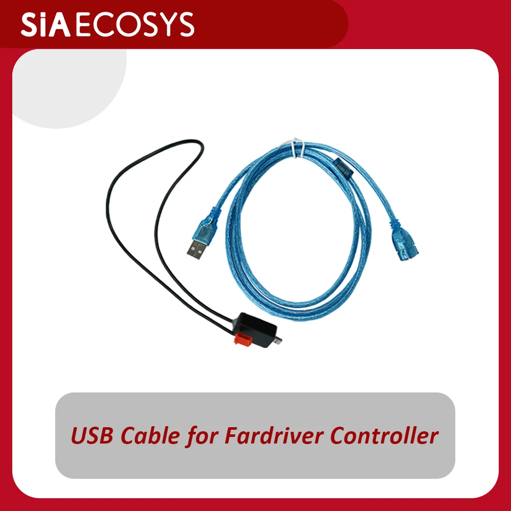 

US Warehouse Original FarDriver USB Programming Cable for ND/SIAYQ Series Controller, Firmware Update Adapter