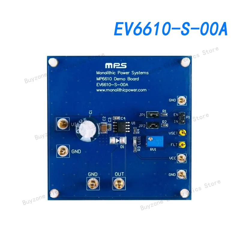 

EV6610-S-00A Evaluation Board, MP6610GS, Half Bridge Driver, Power Management - Motor Control