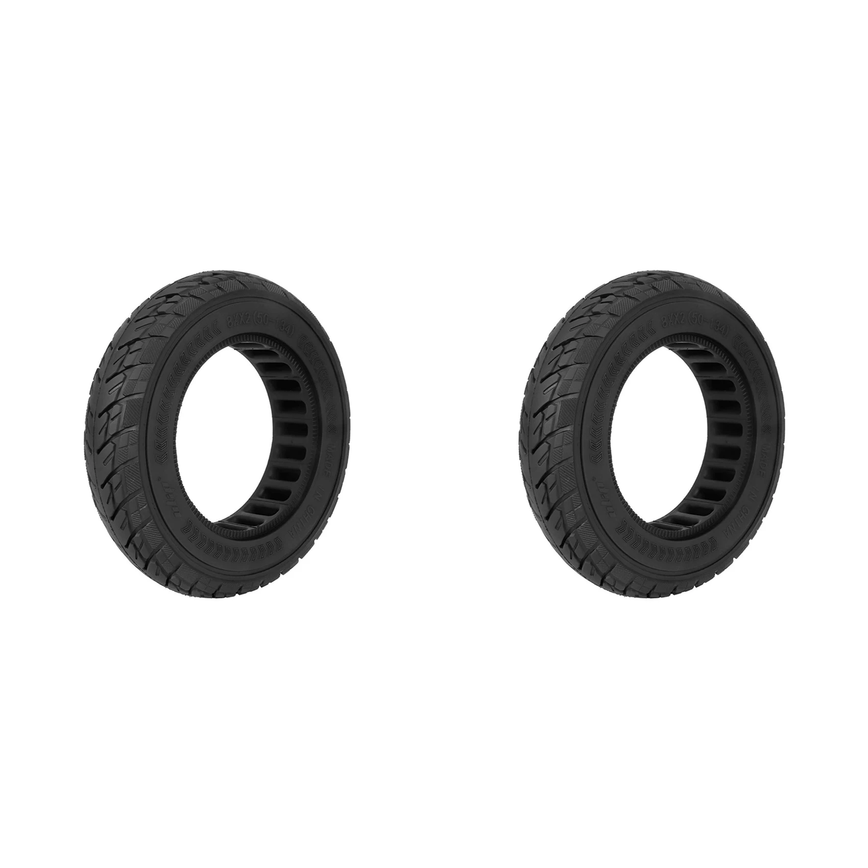 

XSXS-2 шт. 8,5 дюймов 8,5X2 внедорожная твердая шина для скутера VSETT 9 9 + ZERO 9, износостойкие детали для проколов, черные