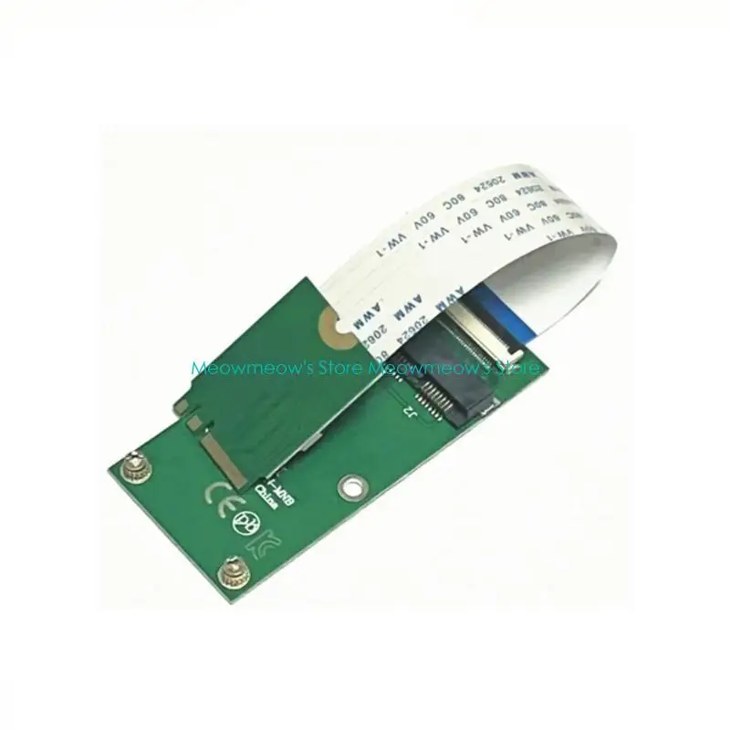 W91a mini pcie ke mini PCIe Extender Networks Card A+E Solid States Disk Extender