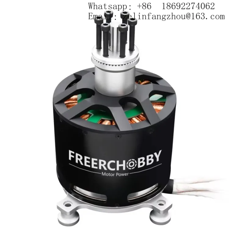 

120100 25KW 40HP Outrunner Brushless DC Motor For Electric Motorcycle Paraglider Paramotor UAV High Power Spare Parts