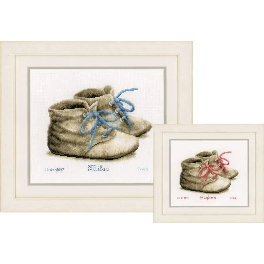 

Набор для вышивки крестом, детская обувь 7,2 x 6