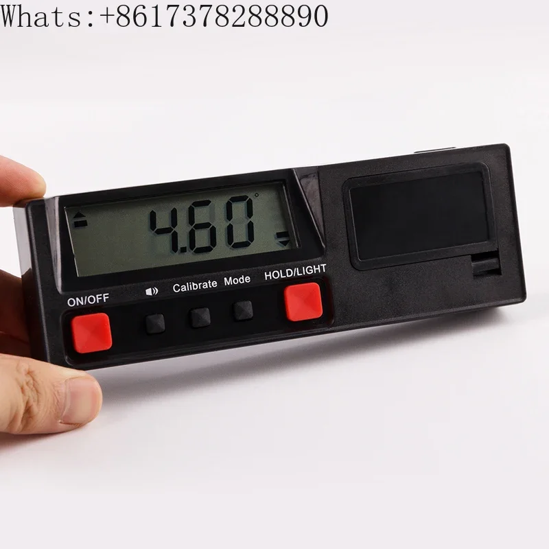 Electronic digital display inclinometer, level, angle meter,  with magnetic  installation, commissioning and decoration 160mm