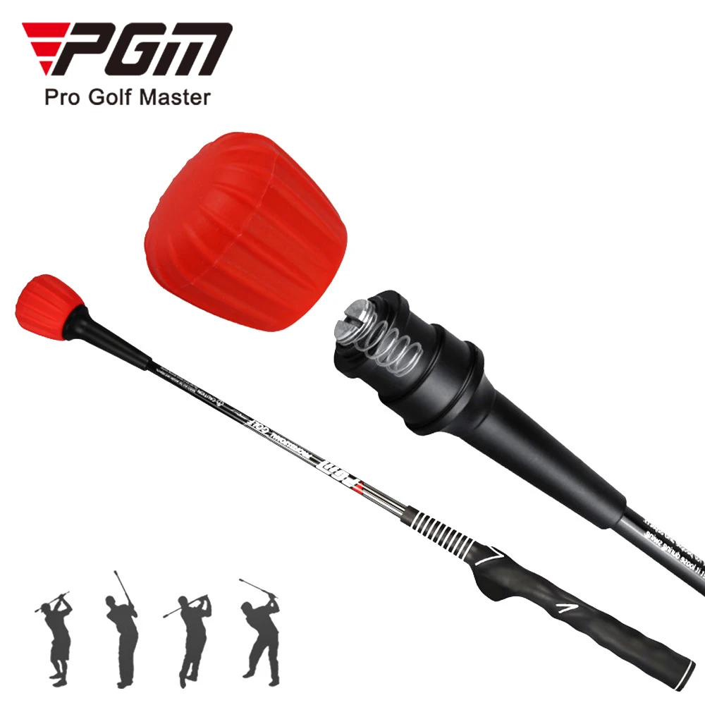 PGM Golf Swing Training Club Beginner Correcpose Posture Trainer Adjustable Sound Silicone Simulator Teaching Wand Stick HGB009