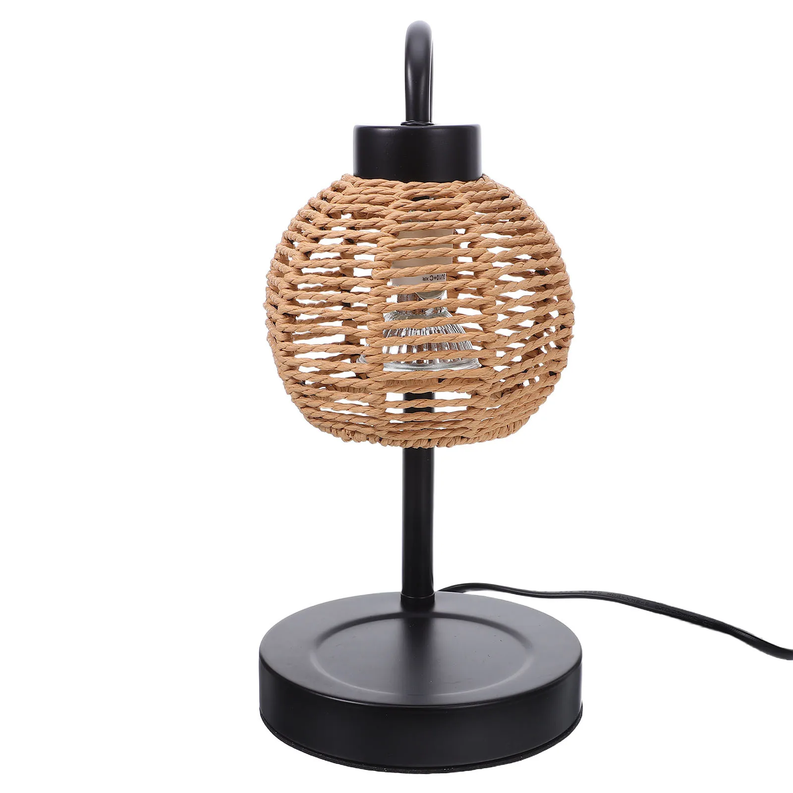 

Dimmable Wax Warmer Lamp with Linen Shade - Electric Melting Heater for Aromatherapy - Adjustable Brightness for Indoor