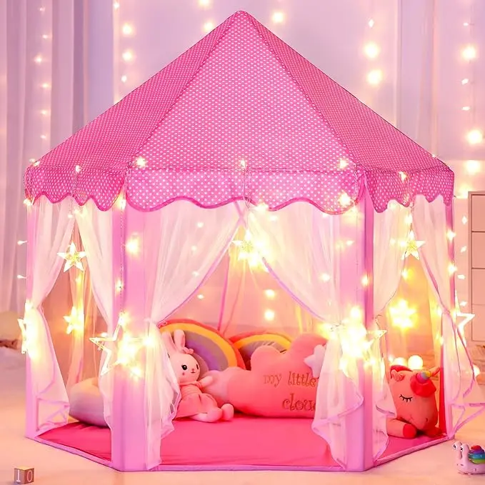 indoor-and-outdoor-foldable-game-room-tent-princess-toy-castle-sleep-aid-children's-christmas-gift-without-lights